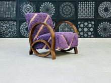 Load image into Gallery viewer, moroccan walnut wood (Copy), chair, The Wool Rugs, The Wool Rugs, 