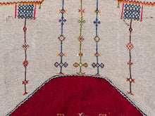 Load image into Gallery viewer, Antique Moroccan clothing 6x4 -MC2, Moroccan Clothing, The Wool Rugs, The Wool Rugs, Antique Moroccan clothing  6.7 x 4.8 ft
