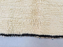 Load image into Gallery viewer, Beni ourain, Moroccan wool rug, Moroccan berber rug, Morocco rug, Beni Ourain rug, Moroccan rug, Handmade rug, Moroccan rug blue, beni rug, Moroccan dots rug, beni ourain, custom made, ivory rug