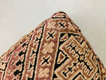 Load image into Gallery viewer, Wool Pouf, Moroccan Pouf, Floor Pillow, Handmade Pouf, Pet Bed
