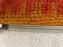 Load image into Gallery viewer, Round moroccan pouf cover - R32, Floor Cushions, The Wool Rugs, The Wool Rugs, 
