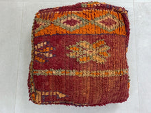 Load image into Gallery viewer, Kilim Pouf,        
Moroccan Floor Pouf,        
Floor Pillow,        
Floor Cushion,        
Moroccan Pouf,        
Handmade Pouf,        
Moroccan Kilim Pouf,        
Cushion Pouf,        
Moroccan Ottoman,        
Kilim Fabric,        
Outdoor Kilim Poufs,        
 pouf ottoman,
 Meditation Cushion,        
