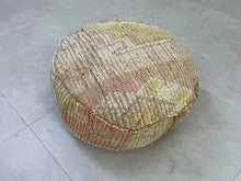 Load image into Gallery viewer, Round moroccan pouf cover - S8
