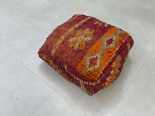 Load image into Gallery viewer, Kilim Pouf,        
Moroccan Floor Pouf,        
Floor Pillow,        
Floor Cushion,        
Moroccan Pouf,        
Handmade Pouf,        
Moroccan Kilim Pouf,        
Cushion Pouf,        
Moroccan Ottoman,        
Kilim Fabric,        
Outdoor Kilim Poufs,        
 pouf ottoman,
 Meditation Cushion,        