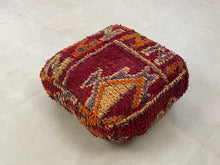 Load image into Gallery viewer, Moroccan floor pillow cover - V35
