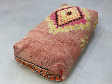 Load image into Gallery viewer, vintage kilim pouf,        
large moroccan pouf,        
pouf berber rug,        
pouf floor rug,        
pouf moroccan,        
kilim pouf,        
vintage rug,        
large pouf,        
floor pouf,        
home decor,        
kilim pillow,        
floor cushion,        
