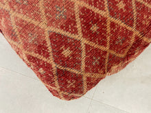 Load image into Gallery viewer, Moroccan floor pillow cover - U27
