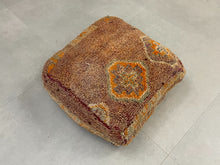 Load image into Gallery viewer, Moroccan floor pillow cover - U13
