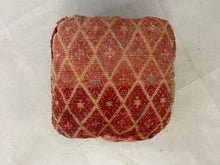 Load image into Gallery viewer, Moroccan floor pillow cover - U27
