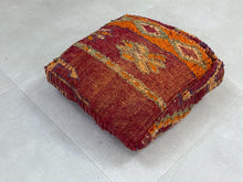 Load image into Gallery viewer, Kilim Pouf,        
Moroccan Floor Pouf,        
Floor Pillow,        
Floor Cushion,        
Moroccan Pouf,        
Handmade Pouf,        
Moroccan Kilim Pouf,        
Cushion Pouf,        
Moroccan Ottoman,        
Kilim Fabric,        
Outdoor Kilim Poufs,        
 pouf ottoman,
 Meditation Cushion,        