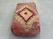 Load image into Gallery viewer, vintage kilim pouf,        
large moroccan pouf,        
pouf berber rug,        
pouf floor rug,        
pouf moroccan,        
kilim pouf,        
vintage rug,        
large pouf,        
floor pouf,        
home decor,        
kilim pillow,        
floor cushion,        
