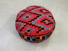 Load image into Gallery viewer, Round moroccan pouf cover - T2
