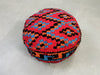 Round moroccan pouf cover - T2