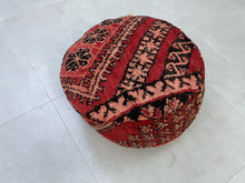 Load image into Gallery viewer, Round moroccan pouf cover - S65
