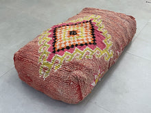 Load image into Gallery viewer, vintage kilim pouf,        
large moroccan pouf,        
pouf berber rug,        
pouf floor rug,        
pouf moroccan,        
kilim pouf,        
vintage rug,        
large pouf,        
floor pouf,        
home decor,        
kilim pillow,        
floor cushion,        
