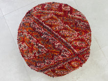 Load image into Gallery viewer, Round moroccan pouf cover - T66
