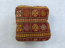 Load image into Gallery viewer, Moroccan floor pillow cover - U31
