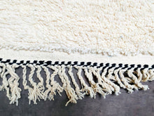 Load image into Gallery viewer, Beni ourain, shag rug, Wool rug, Handmade rug, moroccan shag rug, moroccan rug 9x12, beige rug, custom rugs, Moroccan rug, boho decor, custom made, customized rug, Custom size rug
