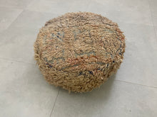 Load image into Gallery viewer, Round moroccan pouf cover - S1, Floor Cushions, The Wool Rugs, The Wool Rugs, 
