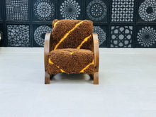 Load image into Gallery viewer, Chic moroccan walnut wood (Copy), chair, The Wool Rugs, The Wool Rugs, 
