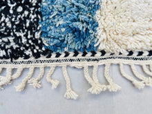 Load image into Gallery viewer, moroccan rug, 
beni ourain rug,
beni rugs, 
rug rugs, 
washable rug, 
the wool rug, 
custom rug, 
boho decor, 
home decor, 
free shipping, 
moroccan carpet, 
custm size rug 