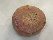 Load image into Gallery viewer, Round moroccan pouf cover - T45, Floor Cushions, The Wool Rugs, The Wool Rugs, 

