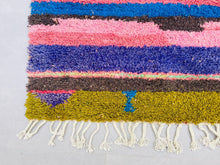 Load image into Gallery viewer, luxurious berber rug, moroccan shag rug, bohemian white rugs, modern moroccan rug, Dining Room Rug, berber rug custom, Custom area rug, beni ourain rug 7x9, area rug, custom rugs, authentic rug, outdoor rug, turkish rug