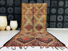 Load image into Gallery viewer, moroccan wool rug, Tapis marocain, Moroccan Rug, Large Berber Rug, moroccan wool rug, Morocco vintage rug, home decor, exquisite rug, Vintage Moroccan Rug,  Morocco vintage rug, Moroccan Rug, area rug
