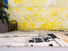 Load image into Gallery viewer, beni ourain rug morocco, 
beni ourain rug 3x6, 
beni ourain rugs,  
moroccan rugs, 
morocco rugs, 
rugs moroccan, 
rugs wool, 
wool for rugs, 
area wool rug, 
wool rugs, 
berber carpet, 
berber rugs, 