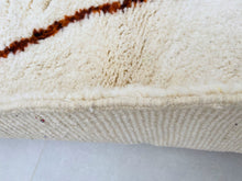 Load image into Gallery viewer, soft moroccan rug, rug moroccan, moroccan handknotted, dining room, colorful beni ourain, hand woven rugs, moroccan boujad, area rug moroccan, shag rug 8x10, beniouarain rug, handmade home decor, vintage moroccan rug, fluffy wool rug