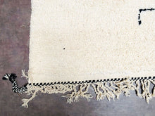 Load image into Gallery viewer, Beni ourain, shag rug, Wool rug, Handmade rug, moroccan shag rug, moroccan rug 9x12, beige rug, custom rugs, Moroccan rug, boho decor, custom made, customized rug, Custom size rug