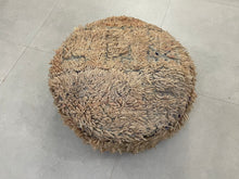 Load image into Gallery viewer, Round moroccan pouf cover - S1, Floor Cushions, The Wool Rugs, The Wool Rugs, 
