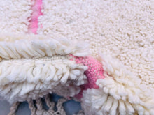 Load image into Gallery viewer, Beni ourain, Wool rug, Ivory rug, Beni ourain rug, moroccan berber rug, moroccan rug 8x10, Moroccan rug 8x10, Moroccan area rug, Berber rug, Moroccan rug, Moroccan berber rug, custom made, Moroccan rug blue