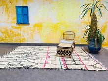 Load image into Gallery viewer, Moroccan rug,
Beni ourain rug,
berber rug,
Custom rug,
handmade rug,
moroccan area rug,
moroccan shag rug,
moroccan rug 8x10,
moroccan berber rug,
moroccan rug 9x12,
custom moroccan rug,
morocco rug