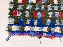 Load image into Gallery viewer, Boucherouite rug 3x8 - N7206, Rugs, The Wool Rugs, The Wool Rugs, 
