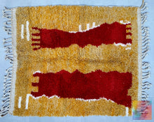 Load image into Gallery viewer, Beni Moroccan rug 5x6 ft - G5586
