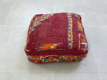 Load image into Gallery viewer, Moroccan pouf cover - A3, Floor Cushions, The Wool Rugs, The Wool Rugs, 
