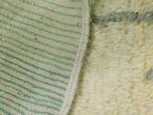 Load image into Gallery viewer, Handmade Berber rug with vibrant freeform patterns and bold tribal expression

