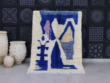 Load image into Gallery viewer, Beni Ourain Moroccan Rug 5x7 - A55, Rugs, The Wool Rugs, The Wool Rugs, 