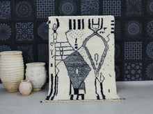 Load image into Gallery viewer, Beni ourain rug  5x7 - A69, Rugs, The Wool Rugs, The Wool Rugs, 