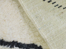 Load image into Gallery viewer, ivory white Moroccan Rug - 4x7 - A59, Rugs, The Wool Rugs, The Wool Rugs, 
