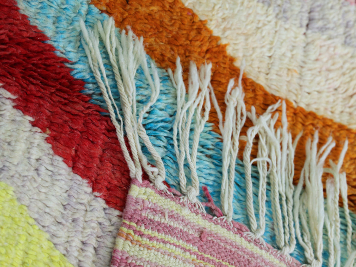 Bohemian Wool Rug 4x8 - A13 – The Wool Rugs
