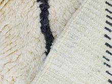 Load image into Gallery viewer, ivory white Moroccan Rug - 4x7 - A59, Rugs, The Wool Rugs, The Wool Rugs, 
