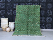 Load image into Gallery viewer, Green Beni Ourain Rug - Handmade Moroccan Wool Carpet 6x9 - A95, Rugs, The Wool Rugs, The Wool Rugs, 
