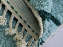 Load image into Gallery viewer, Mint Green Beni Ourain Rug  5x6 - A93