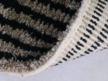 Load image into Gallery viewer, Eco-friendly striped wool runner rug from Morocco


