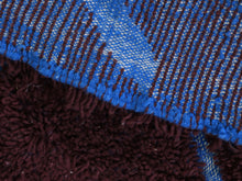 Load image into Gallery viewer, Authentic Beni Ourain rug made of natural burgundy wool


