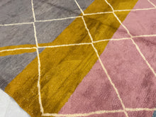 Load image into Gallery viewer, Multicolor Wool Area Rug - Custom Handmade Living Room Carpet
