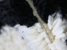 Load image into Gallery viewer, Black and White Moroccan Runner Rug 3x8 - B11, Rugs, The Wool Rugs, The Wool Rugs, 