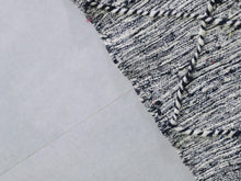 Load image into Gallery viewer, Moroccan artisan rug with detailed diamond line work


